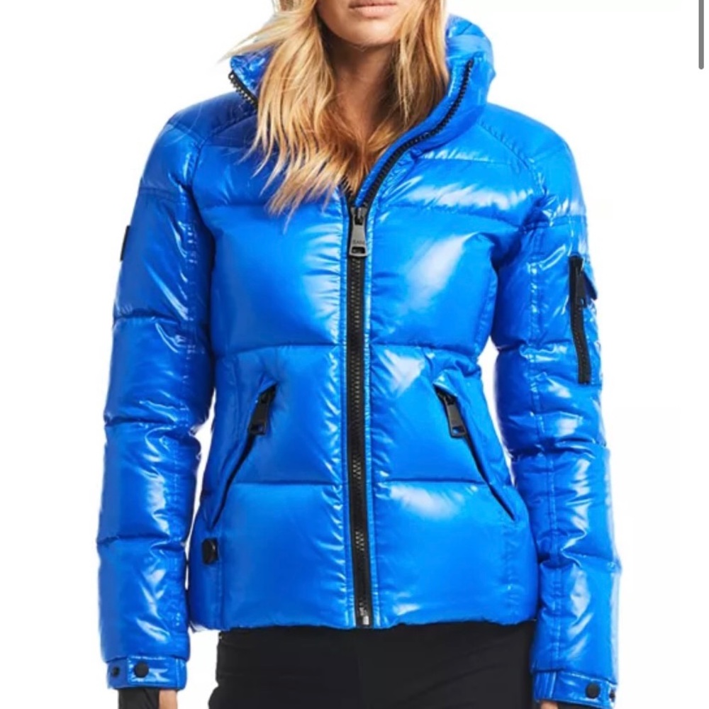 S A M freestyle Down Jacket Light Royal blue